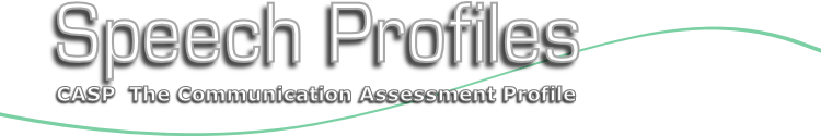 CASP  The Communication Assessment Profile